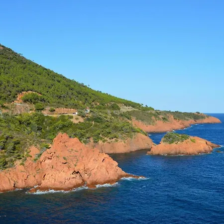 Magnifique Vue - 2 Pieces Climatise Avec Terrasse A Cap Esterel 아파트 *