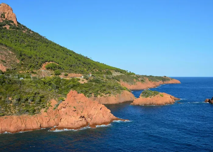 Magnifique Vue - 2 Pieces Climatise Avec Terrasse A Cap Esterel Апартаменты *